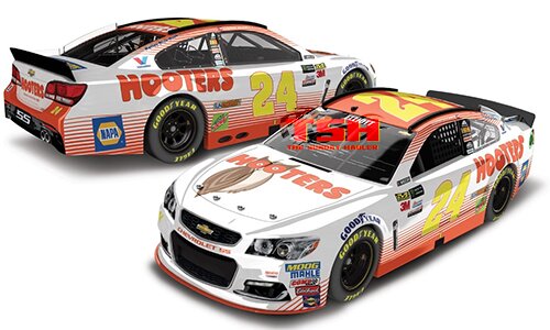 2017 CHASE ELLIOTT #24 HOOTERS SPECIAL 1/24