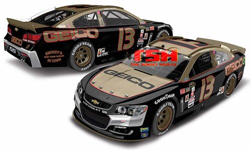 2016 CASEY MEARS #13 DARLINGTON THROWBACK SPECIAL 1/24