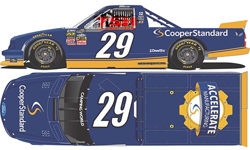2017 CHASE BRISCOE #29 COOPER STANDARD (CWTS) 1/24